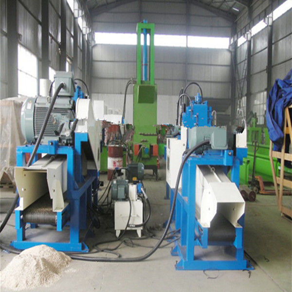 Bamboo 210*500mm 380V 6t/H Tree Branch Shredder