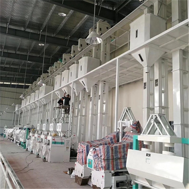 120 Tons Per Day Complete Rice Mill Plant Paddy Processing Machine